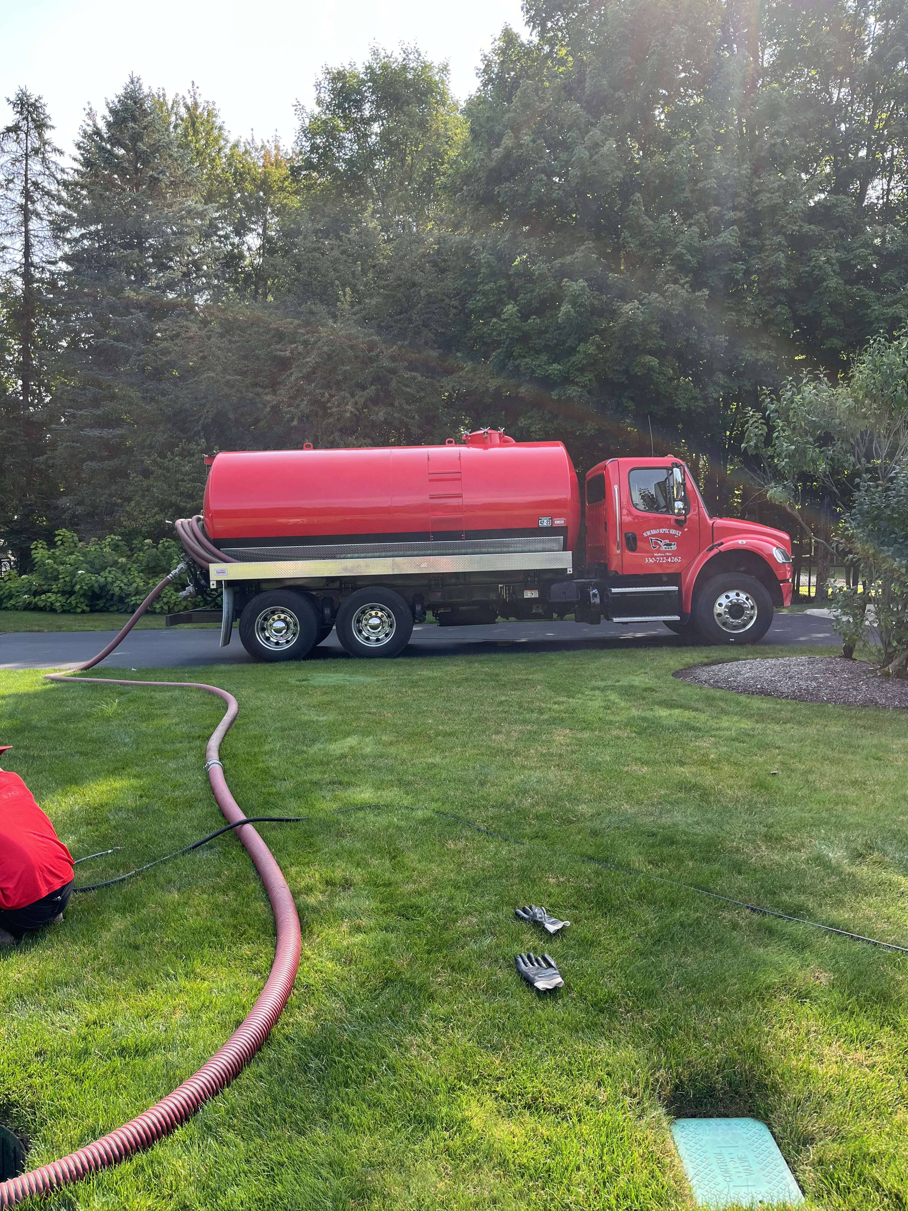 Professional Septic Tank Cleaning Truck Serving Medina, Lorain, Cuyahoga, and Summit Counties