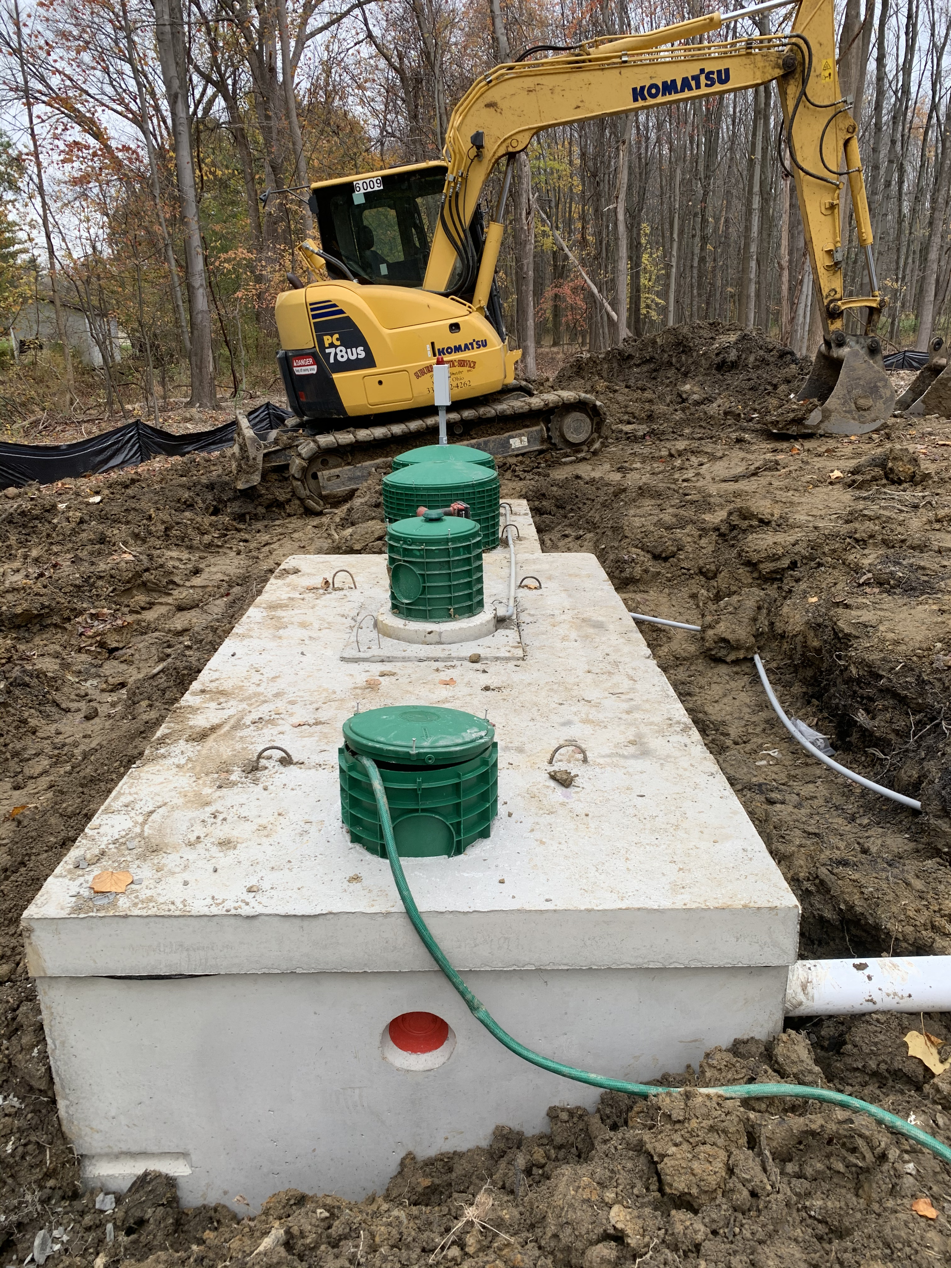  Jet NPDES off lot septic install