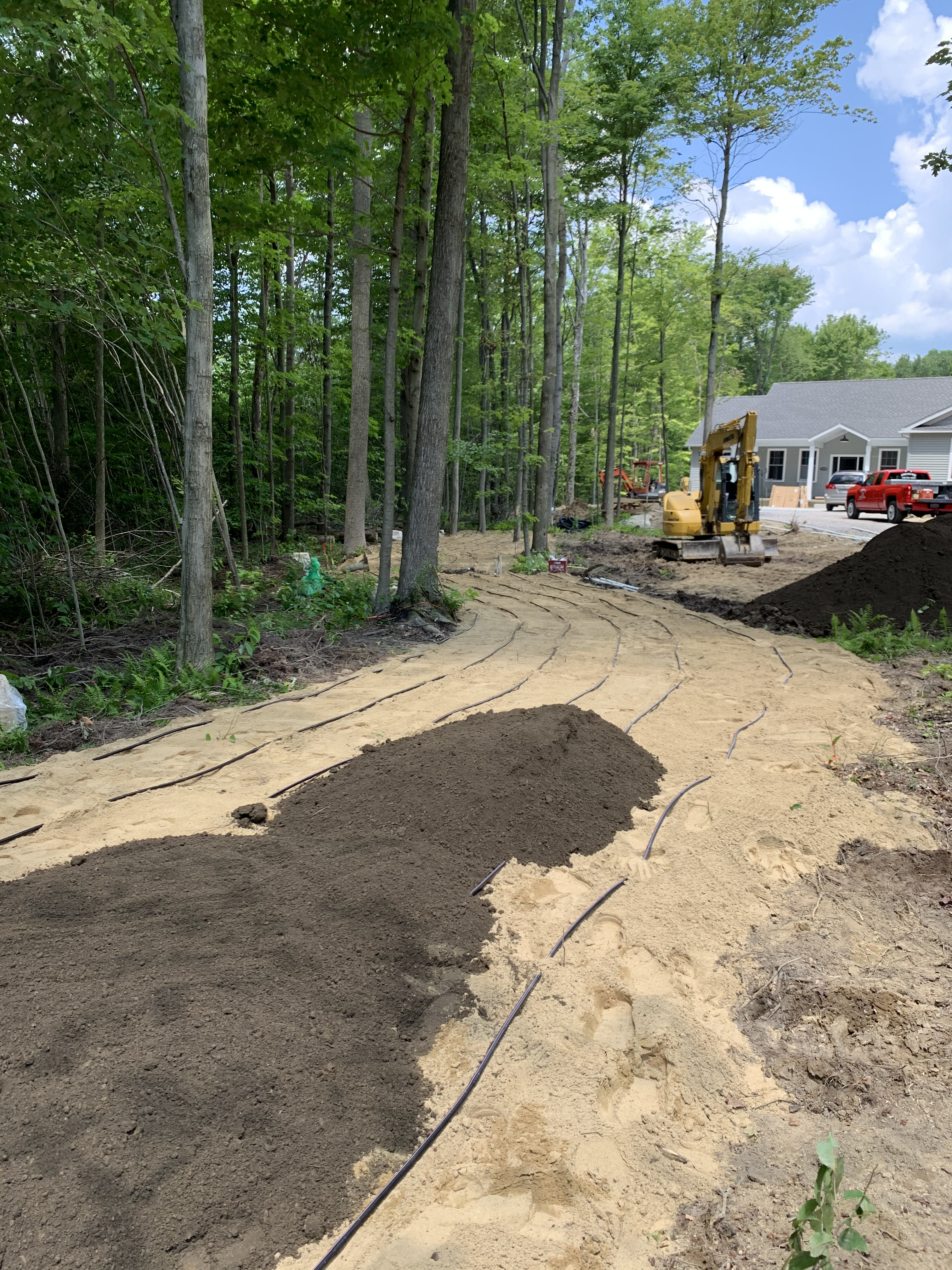 Efficient Drip Distribution Field for Septic System - Maximize Drainage and Sustainability